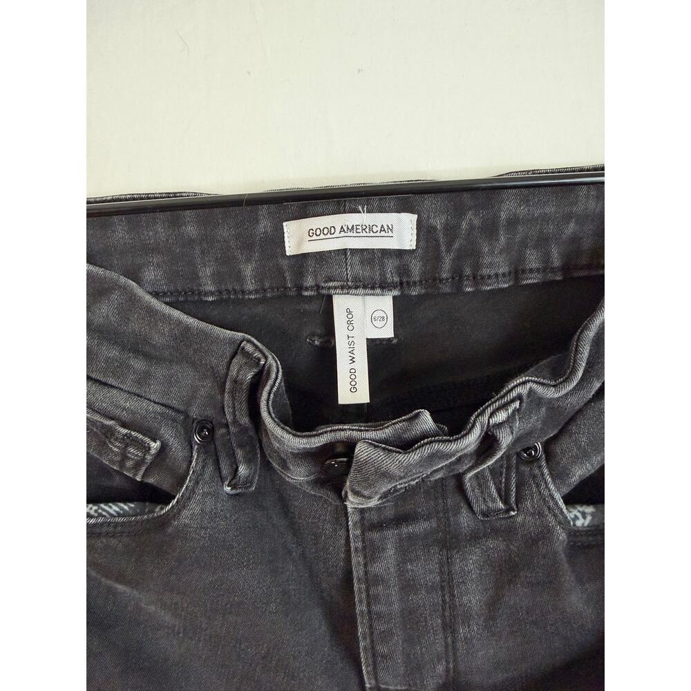 Good American black jeans
